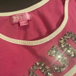 JoJo Dress Nickelodeon size 7/8 pink with sequin letters wore once!